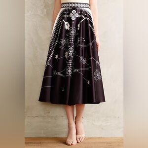 Anthropologie Sundial Skirt